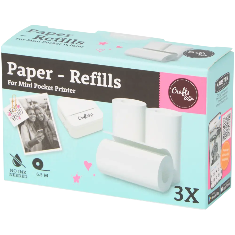 Crafts & Co. Mini Pocket Printer Refills (3210741)