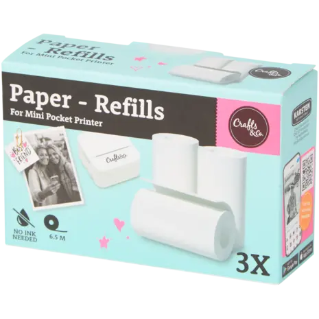 Crafts & Co. Mini Pocket Printer Refills (3210741)