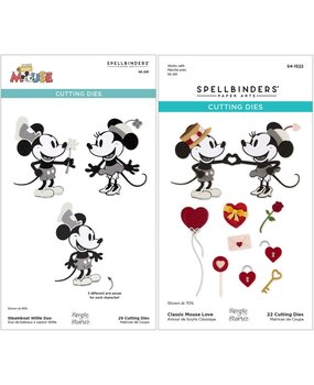 Spellbinders Mickey Mouse Valentine's Day BUNDLE