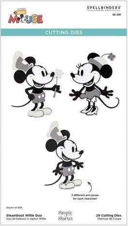 Spellbinders Mickey Mouse Valentine's Day BUNDLE