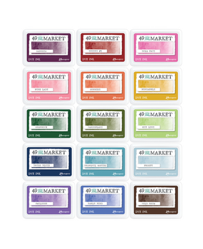 Ranger PRE-ORDER 49 & Market Dye Ink Pads BUNDLE 2 Ranger PRE-ORDER 49 & Market Dye Ink Pads BUNDLE 2