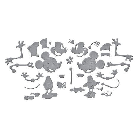 Spellbinders Mickey Mouse Valentine's Day BUNDLE