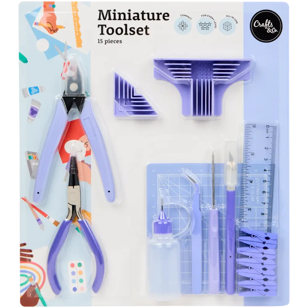 Crafts & Co. Miniature Toolset (3220097)