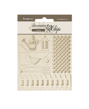 Stamperia Garden Decorative Chips Tools (SCB214) (OUTLET)