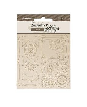 Stamperia Master of Magic Decorative Chips Hourglass (SCB254) (OUTLET)