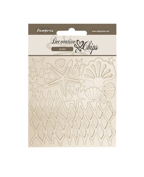 Stamperia Silent Sea Decorative Chips Sheels and Net (SCB262) (OUTLET)