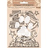 Stamperia Christmas Patchwork Clear Stamps (WTK158) (OUTLET) Stamperia Christmas Patchwork Clear Stamps (WTK158) (OUTLET)