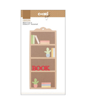 Impronte d'Autore Libreria #1 Bookshelf Dies (88657-CML-D)