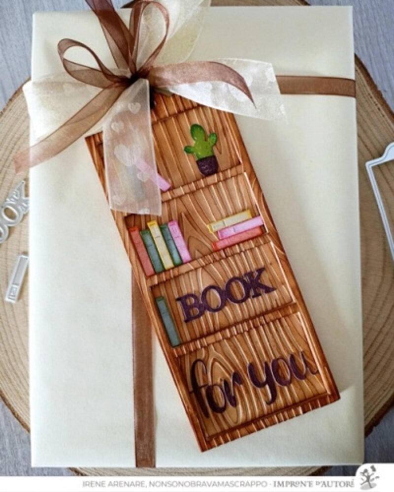 Impronte d'Autore Libreria #1 Bookshelf Dies (88657-CML-D)