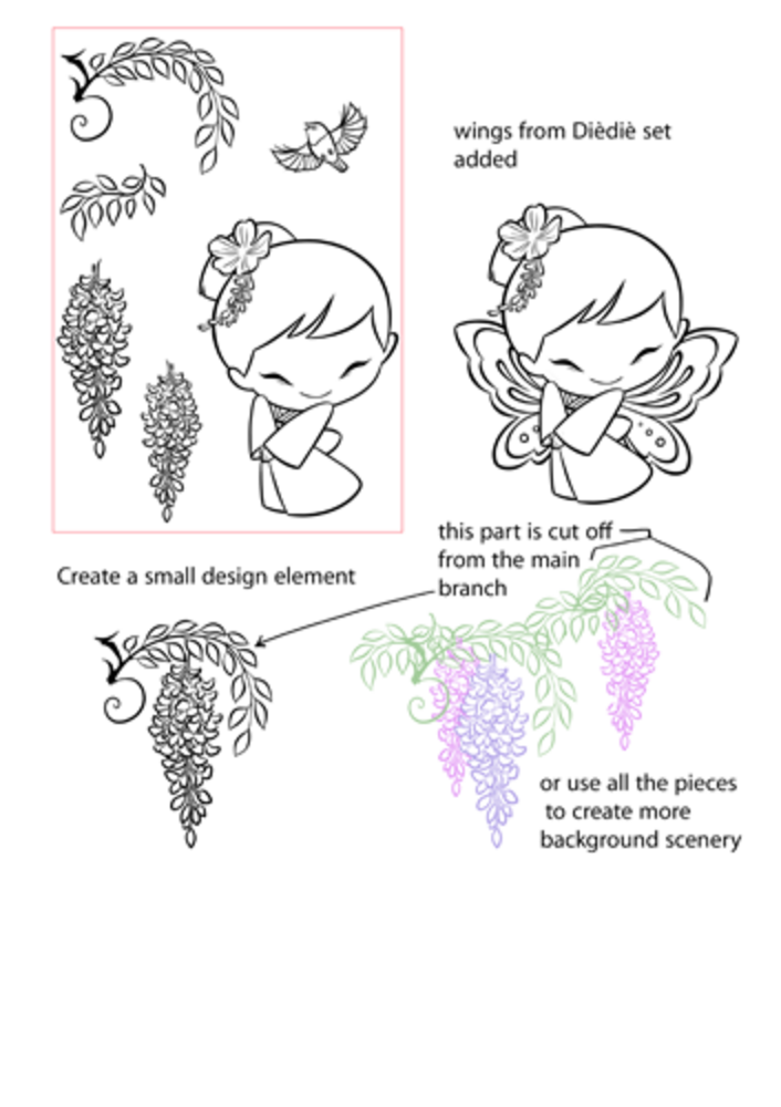 Impronte d'Autore Rieko Clear Stamp (2619-CLEM-C) Impronte d'Autore Rieko Clear Stamp (2619-CLEM-C)