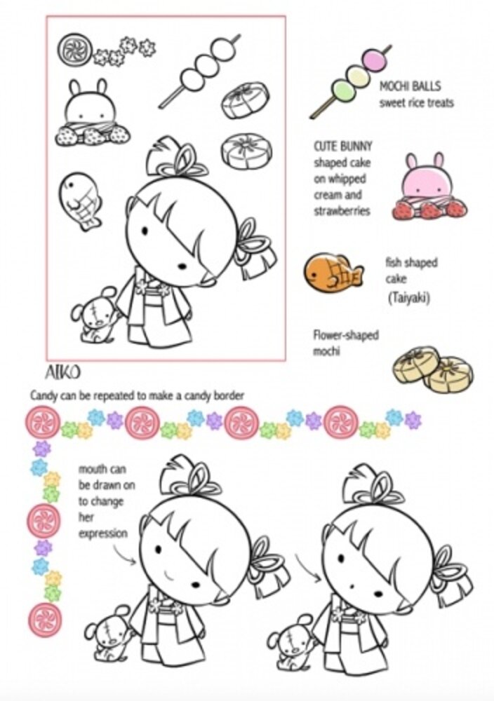 Impronte d'Autore Aiko Clear Stamp (2644-CLEM-C)