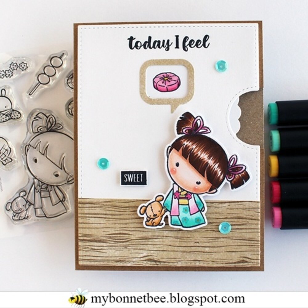 Impronte d'Autore Aiko Clear Stamp (2644-CLEM-C)