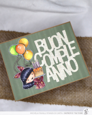 Impronte d'Autore Mariko Clear Stamp (2646-CLEM-C)