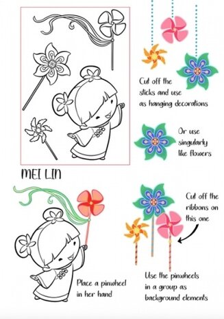 Impronte d'Autore Mei Lin Clear Stamp (2647-CLEM-C)