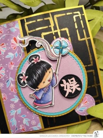 Impronte d'Autore Mei Lin Clear Stamp (2647-CLEM-C)