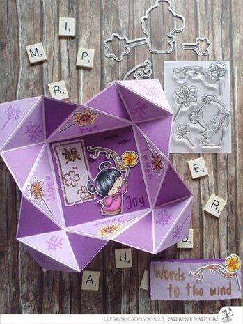 Impronte d'Autore Mei Lin Clear Stamp (2647-CLEM-C)