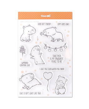 Impronte d'Autore Capy Vibes Clear Stamp (2695-CLEM-E)