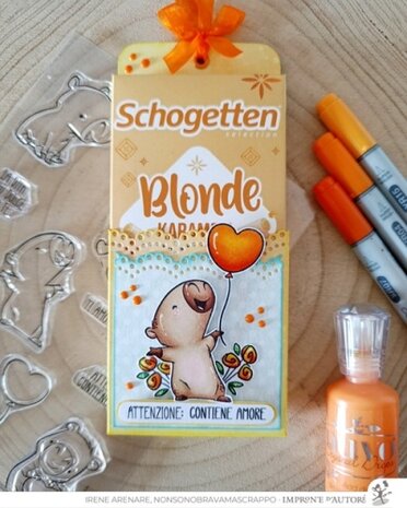 Impronte d'Autore Capy Vibes Clear Stamp (2695-CLEM-E)