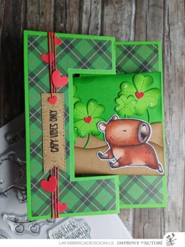 Impronte d'Autore Capy Vibes Clear Stamp (2695-CLEM-E)