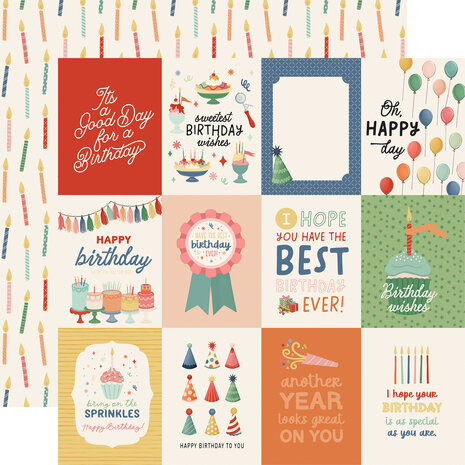 Carta Bella They Say It's Your Birthday 12x12 Inch Collection Kit (CBYS481016) Carta Bella They Say It's Your Birthday 12x12 Inch Collection Kit (CBYS481016)