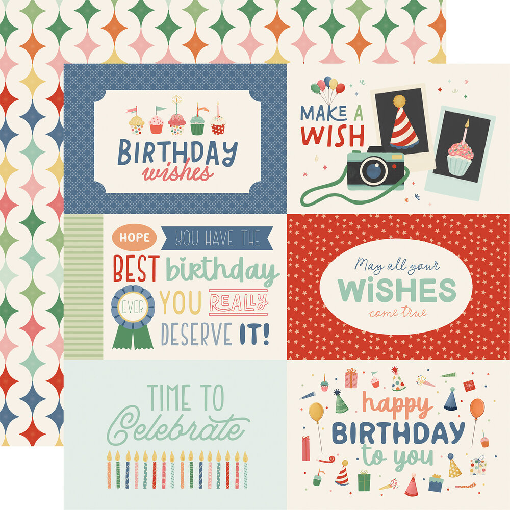 Carta Bella They Say It's Your Birthday 12x12 Inch Collection Kit (CBYS481016) Carta Bella They Say It's Your Birthday 12x12 Inch Collection Kit (CBYS481016)