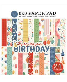 Carta Bella They Say It's Your Birthday 6x6 Inch Paper Pad (CBYS481023)
