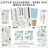 Carta Bella Little Lullabies Baby Boy 12x12 Inch Mega Bundle (CBLUB485050)