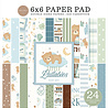 Carta Bella Little Lullabies Baby Boy 6x6 Inch Paper Pad (CBLUB485023)