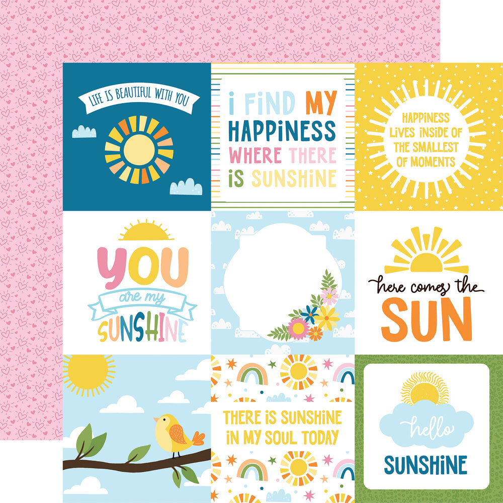 Echo Park You Are My Sunshine 12x12 Inch Collection Kit (YMS482016)