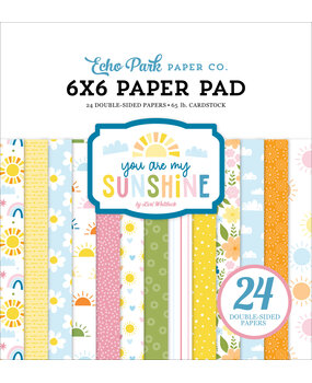 Echo Park You Are My Sunshine 6x6 Inch Paper Pad (YMS482023)