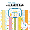 Echo Park You Are My Sunshine 6x6 Inch Paper Pad (YMS482023)