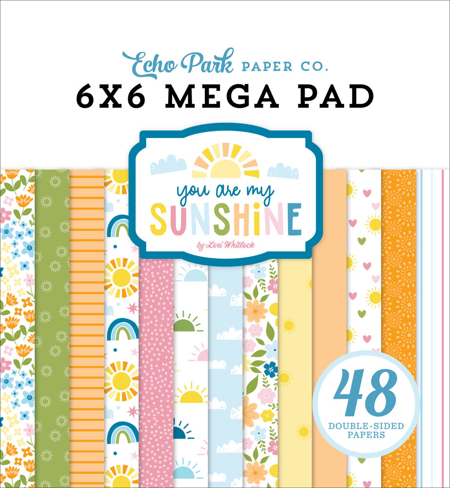 Echo Park You Are My Sunshine 6x6 Inch Mega Pad (YMS482031)