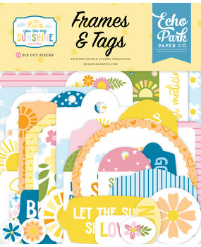 Echo Park You Are My Sunshine Ephemera Frames & Tags (YMS482025)