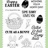 Echo Park Easter Basket Clear Stamps Hoppy Day (EB483045)