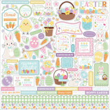 Echo Park Easter Basket 12x12 Inch Element Sticker (EB483014)