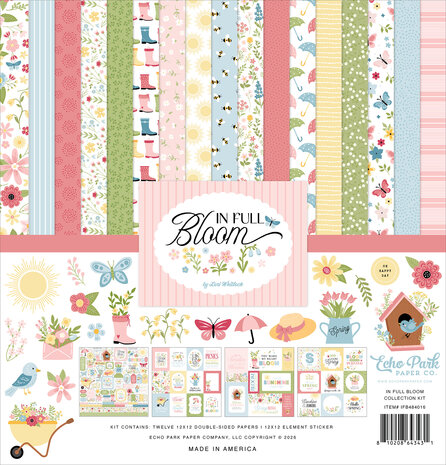 Echo Park In Full Bloom 12x12 Inch Collection Kit (IFB484016) Echo Park In Full Bloom 12x12 Inch Collection Kit (IFB484016)