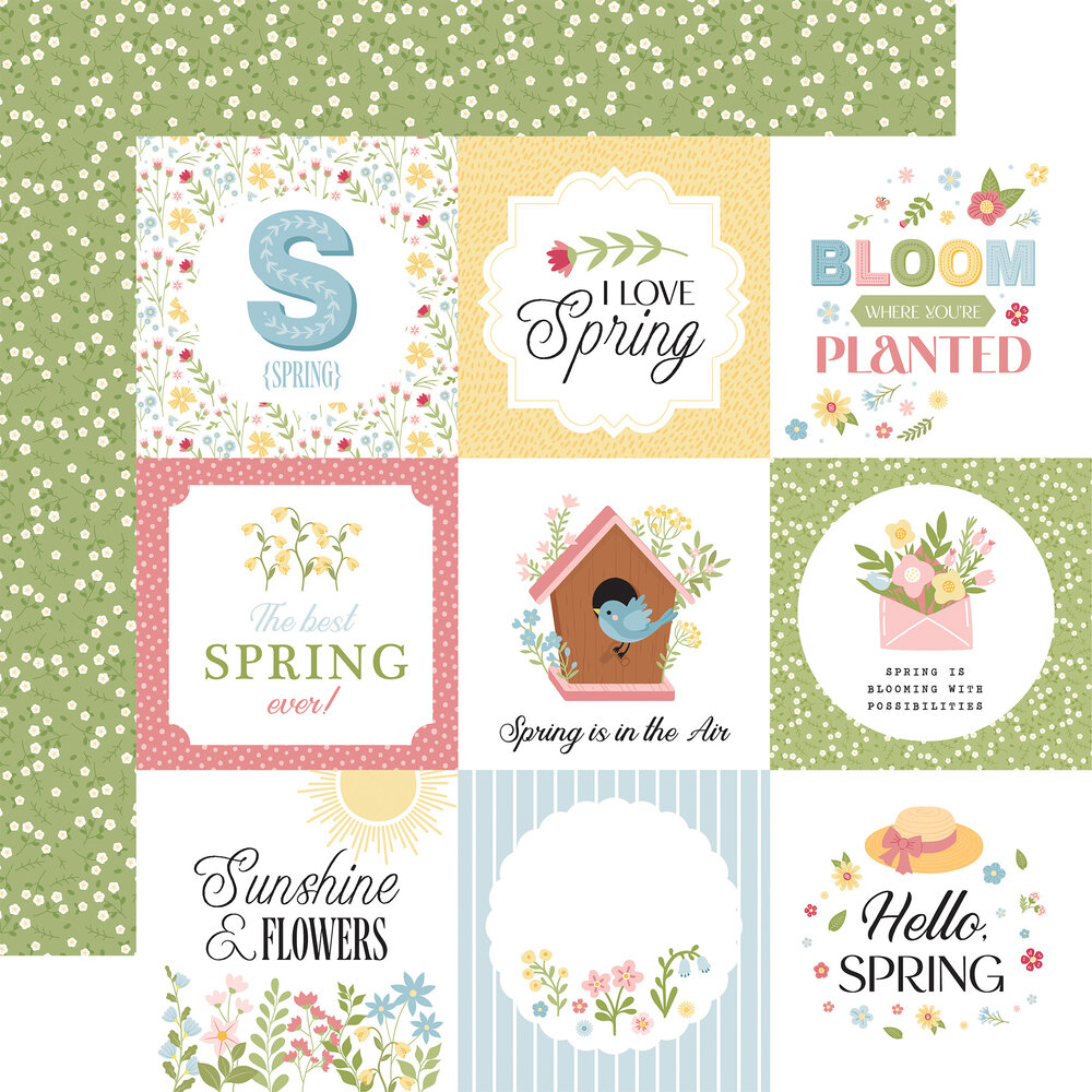 Echo Park In Full Bloom 12x12 Inch Collection Kit (IFB484016) Echo Park In Full Bloom 12x12 Inch Collection Kit (IFB484016)