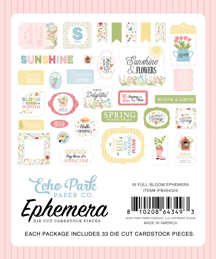 Echo Park In Full Bloom Ephemera (IFB484024) Echo Park In Full Bloom Ephemera (IFB484024)