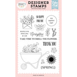 Echo Park In Full Bloom Clear Stamps Sending Spring Hugs (IFB484043)