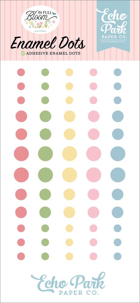 Echo Park In Full Bloom Enamel Dots (IFB484028) Echo Park In Full Bloom Enamel Dots (IFB484028)