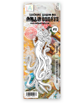 AALL and Create Cutting Dies A5 Octolady (AALL-DI-018) (OUTLET)