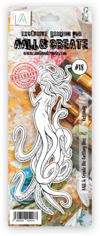 AALL and Create Cutting Dies A5 Octolady (AALL-DI-018) (OUTLET) AALL and Create Cutting Dies A5 Octolady (AALL-DI-018) (OUTLET)
