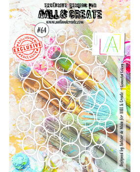 AALL and Create Stencil A5 Connected Colony (AALL-PC-064) (OUTLET)