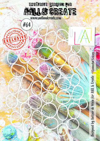 AALL and Create Stencil A5 Connected Colony (AALL-PC-064) (OUTLET) AALL and Create Stencil A5 Connected Colony (AALL-PC-064) (OUTLET)