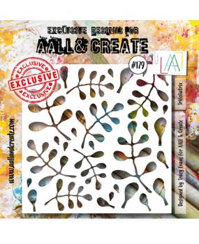 AALL and Create Stencil 6x6 Inch Trifoliatrix (AALL-PC-179) (OUTLET)