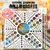 AALL and Create Stencil 6x6 Inch Blobology (AALL-PC-183) (OUTLET)