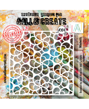 AALL and Create Stencil 6x6 Inch Windmills (AALL-PC-204) (OUTLET)