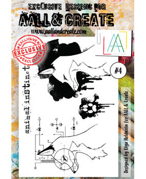 AALL and Create Stamp Set A6 Animal Instinct (AALL-TP-004) (OUTLET)