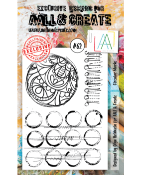 AALL and Create Stamp Set A6 Circular Marks (AALL-TP-062) (OUTLET)