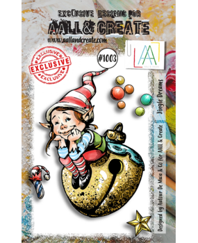 AALL and Create Stamp Set A7 Jingle Dreams (AALL-TP-1003) (OUTLET)